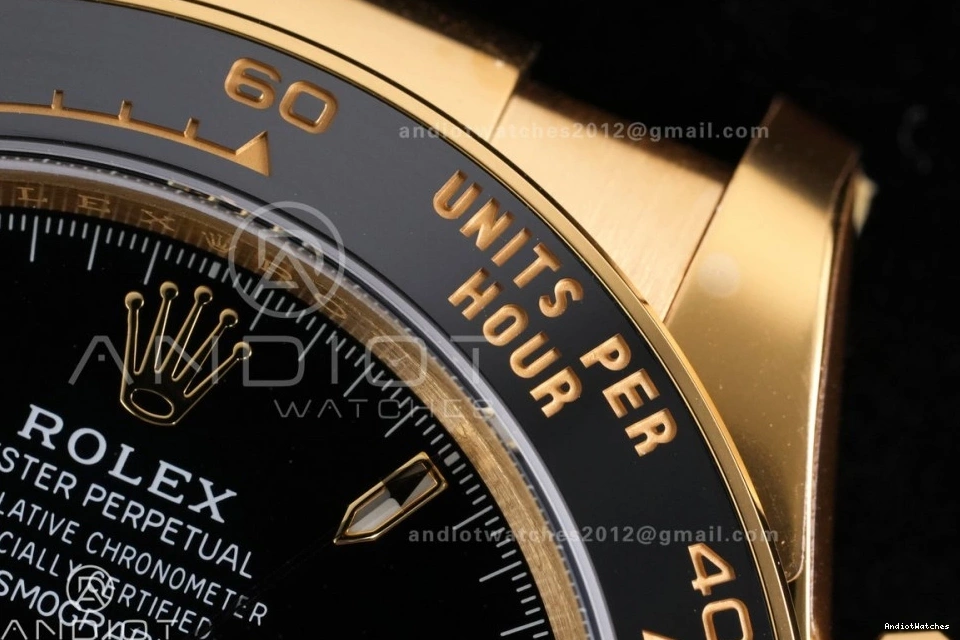 Snug Edition Weight on VSF Black 804 Daytona 126518 Stick Rim Gain Black Strap Dial Oyster-flex 1:1 Sub-dial Marker Gold DD Best 0203